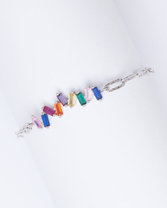 Multicolor Zircon Bracelet