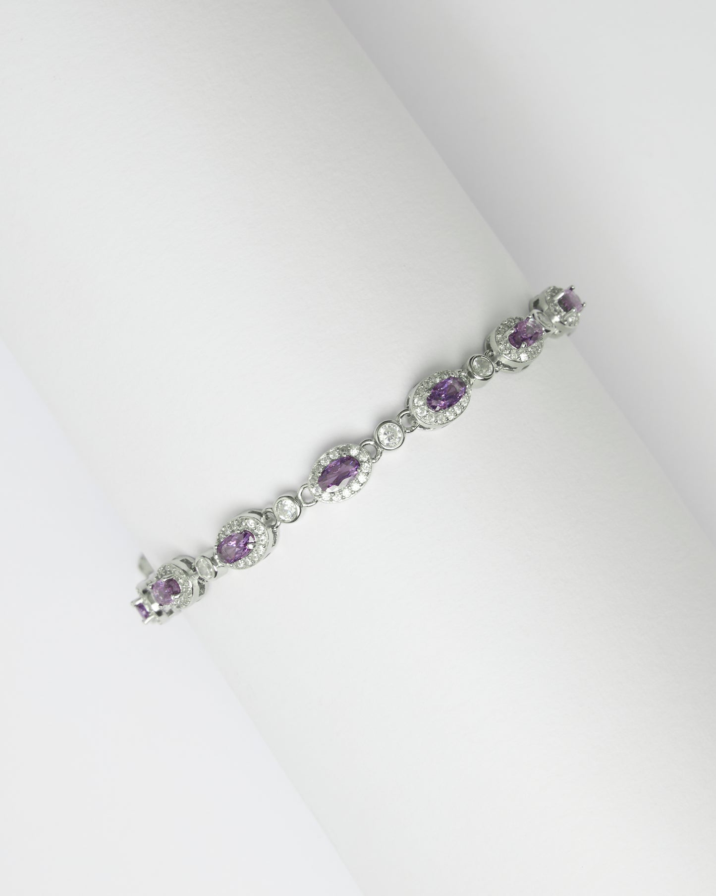 Purple Zircon Bracelet