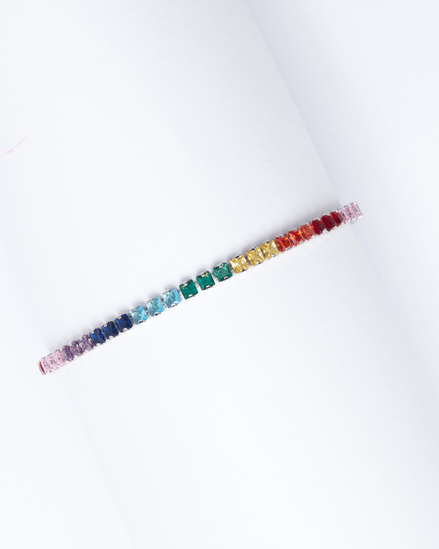 Multicolor Tennis Bracelet