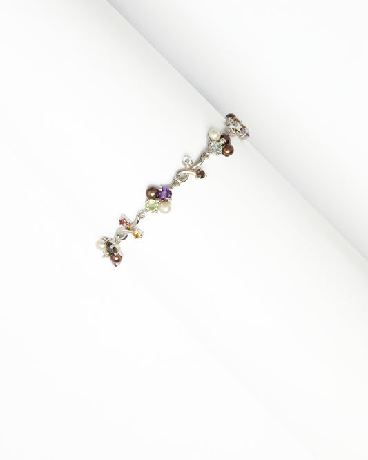 Flower Zircon Bracelet