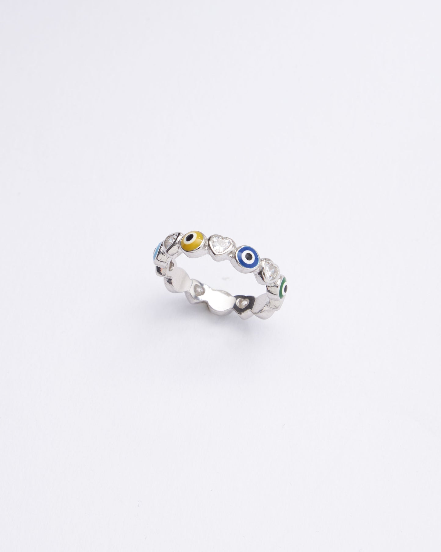 Colorful Evil Eye Ring