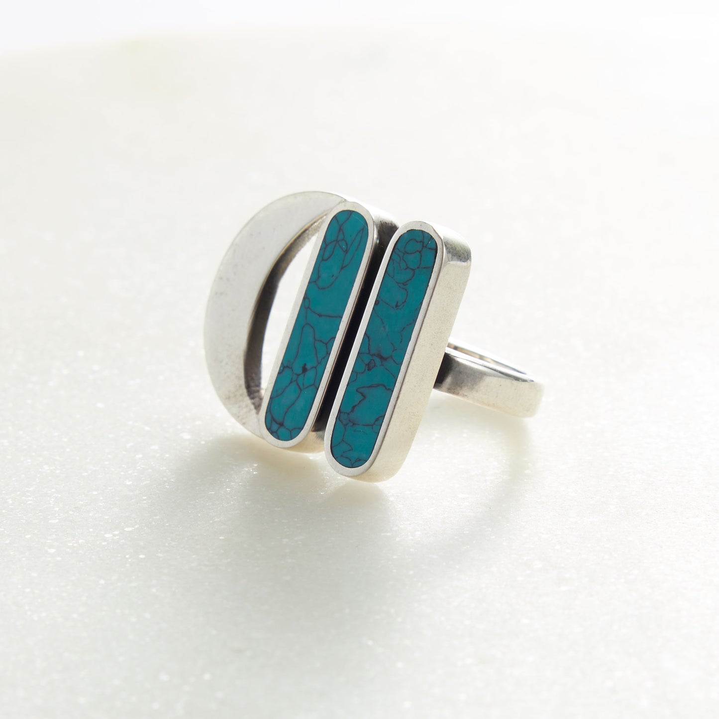 Lunar Turquoise Ring