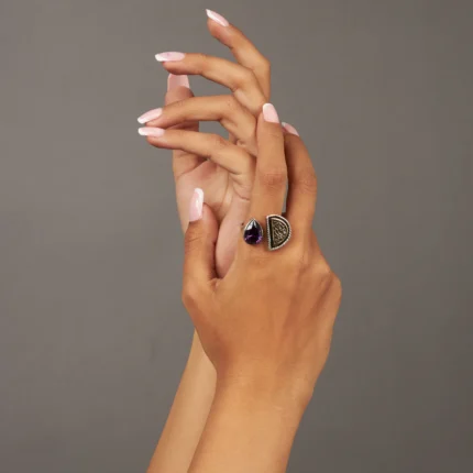 Purple Love Ring