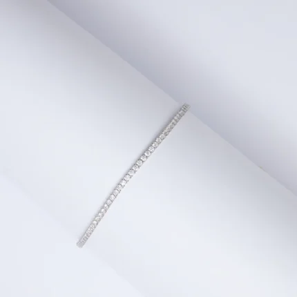 White Tennis Bracelet
